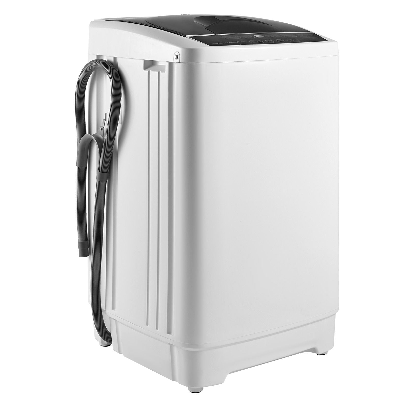 Portable Washing Machine, Portable Washer 1.3 cu.ft with LED Display, Stainless Steel Drum, 8 Wash Programs & 6 Adjustable Water Levels, Portable Washer Machine for Apartments, RVs, and Dorms - DelightsDownSouth