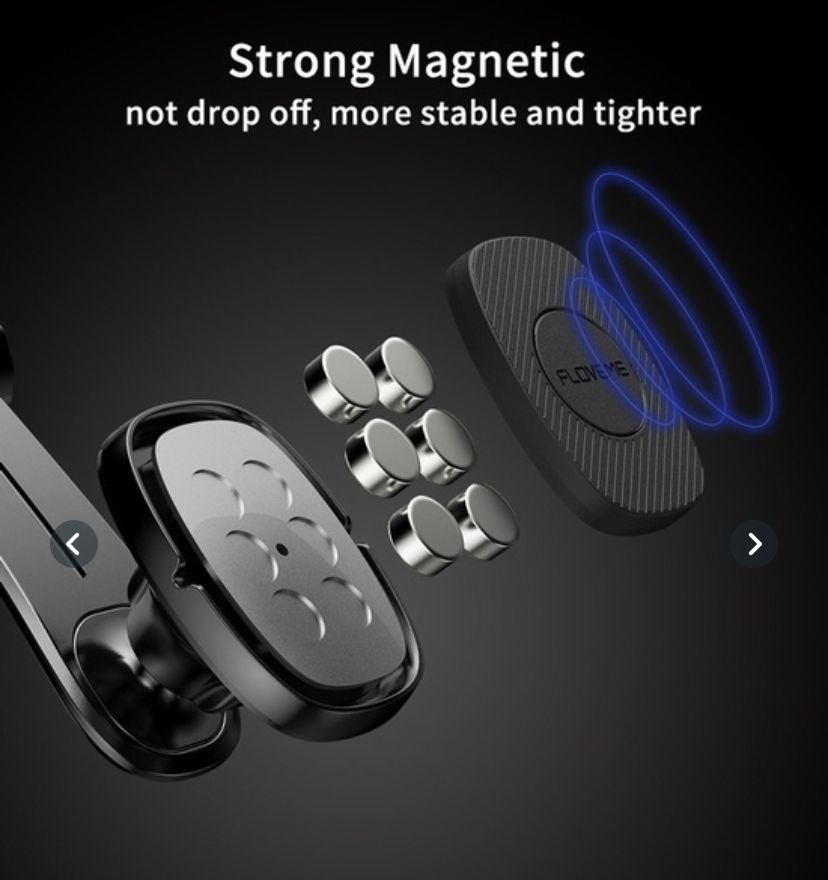 Products Magnetic Cell Phone Holder for Car Dashboard. 360 degree Mobile Phone Bracket - DelightsDownSouth