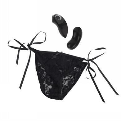 Remote Control 10 Function Little Black Panty - DelightsDownSouth