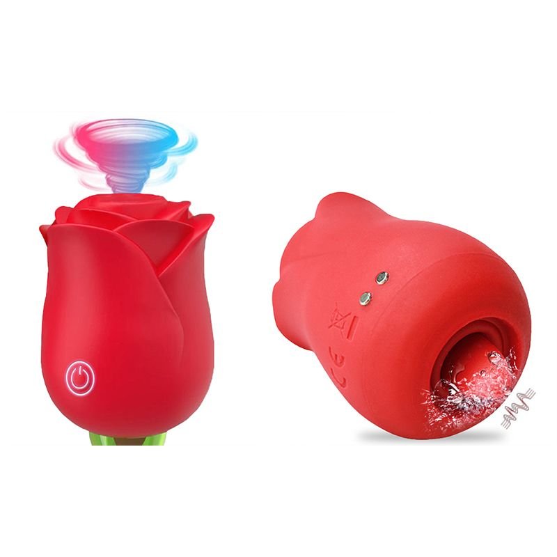 Rose Sexy toys for adults Clitoris Sucking Vibrator Gift - DelightsDownSouth