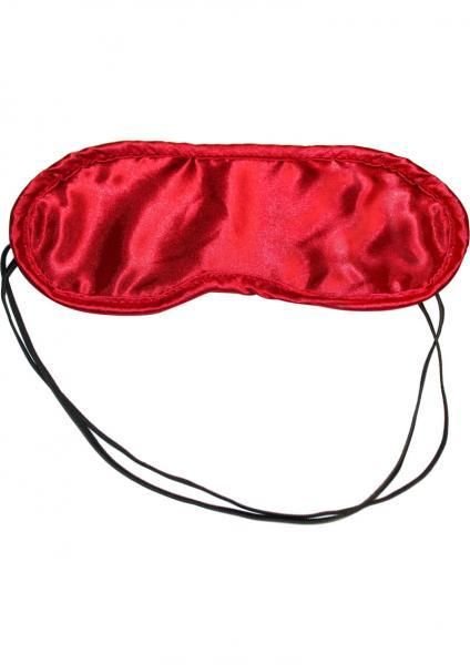 Sex &amp; Mischief Satin Red Blindfold - DelightsDownSouth