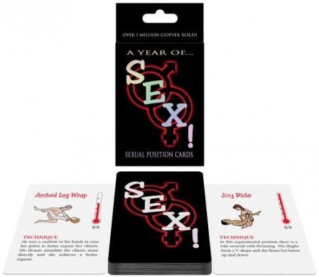 Sex Card Game A Year Of Sex - DelightsDownSouth