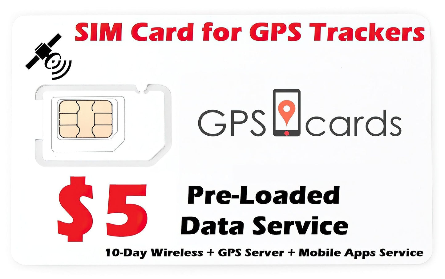 Sim card for GPS Tracker with Limitless Data & Easy Monitoring - DelightsDownSouth