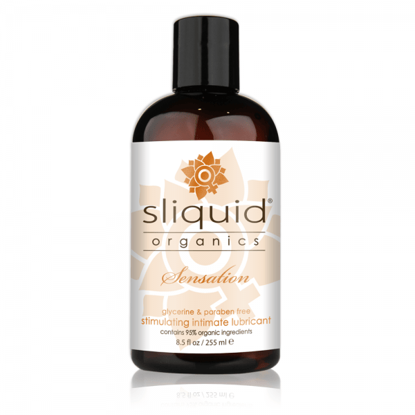 Sliquid Organics Sensations Warming Lubricant 8.5oz - DelightsDownSouth