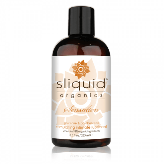 Sliquid Organics Sensations Warming Lubricant 8.5oz - DelightsDownSouth