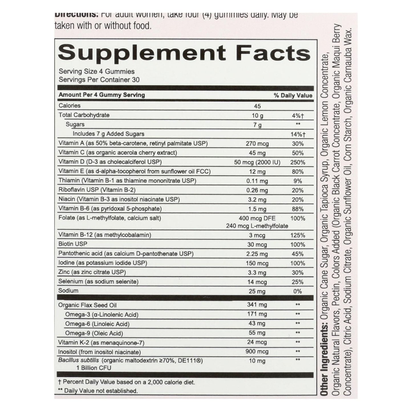 Smartypants - Gummy Vitamin Women Cmplt - 1 Each - 120 Ct - DelightsDownSouth