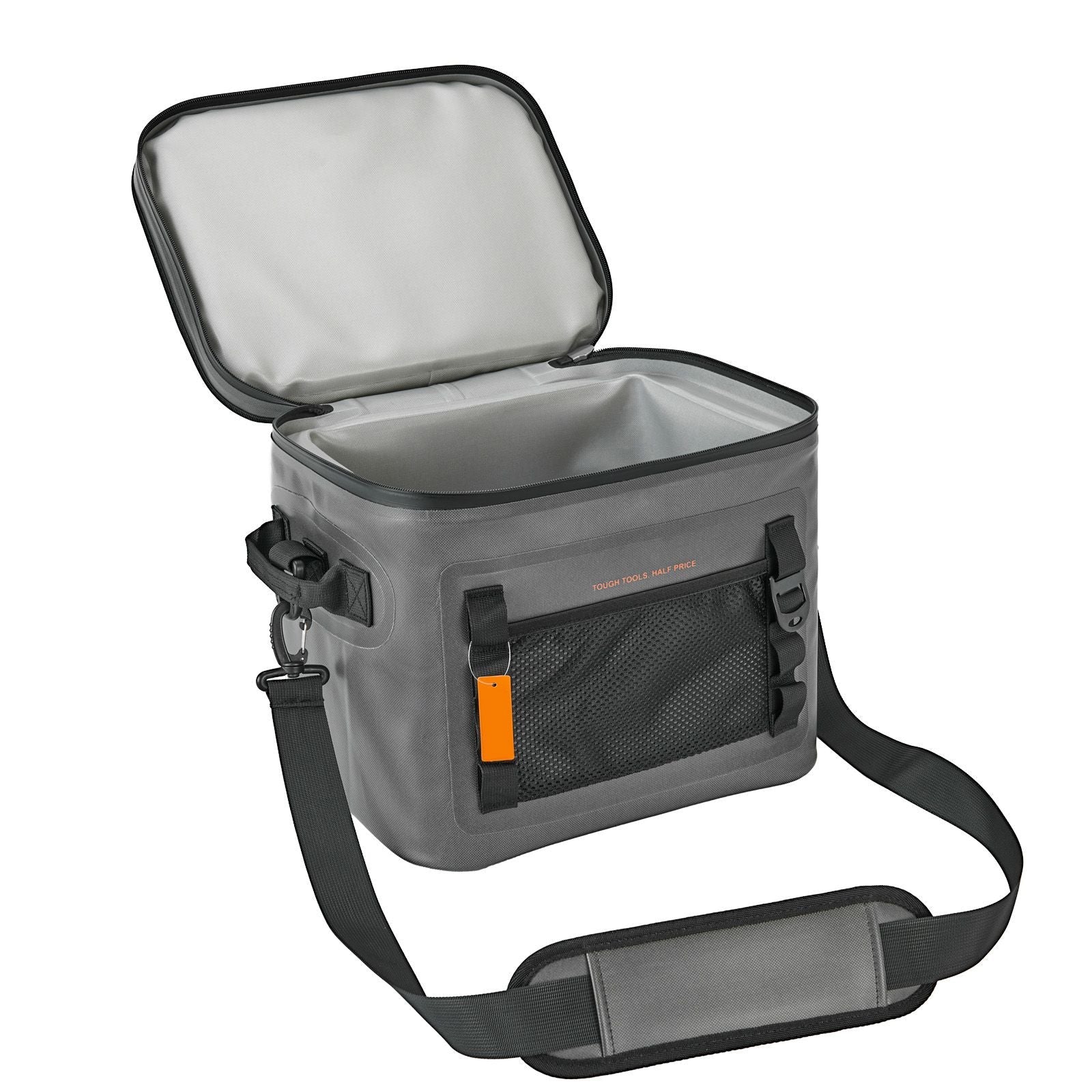 Soft Cooler Bag, 24 Cans Soft Sided Cooler Bag Leakproof with Zipper, Waterproof Soft Cooler Insulated Bag, Lightweight & Portable Collapsible Cooler for Beach, Hiking, Picnic, Camping, Travel - DelightsDownSouth