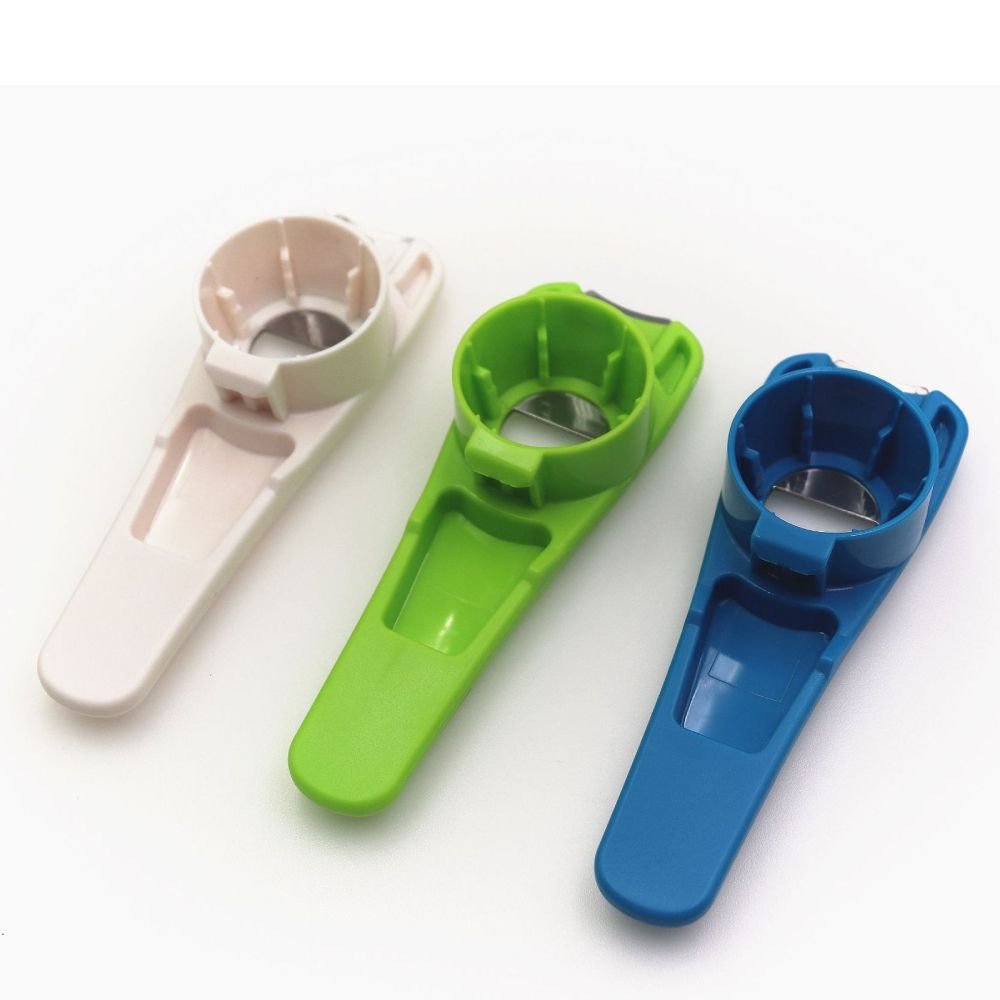 Stainless Steel 3 in 1 Manual Bottle Opener Can Lifter Bottle Caps Grip - DelightsDownSouth