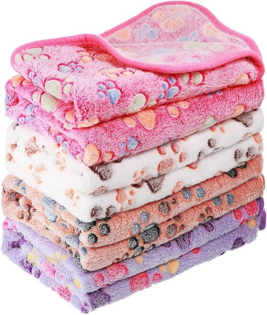 Tatuo 4 Pcs Dog Blanket for Pet Puppy Teething Toys Paw - DelightsDownSouth