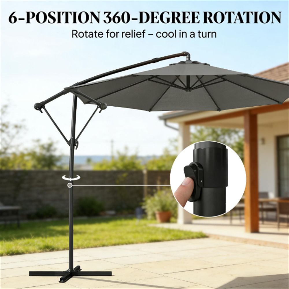 Terrace Umbrella, Courtyard Umbrella, Sun Umbrella - DelightsDownSouth