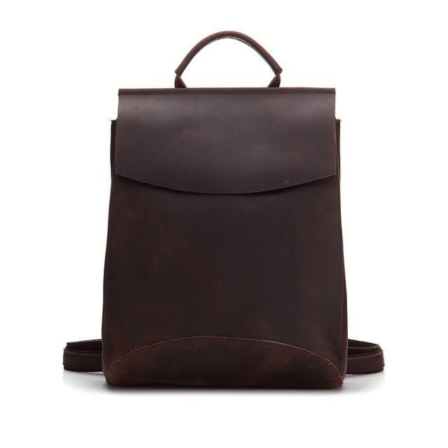 The Gyda Backpack | Vintage Leather Travel Backpack - DelightsDownSouth