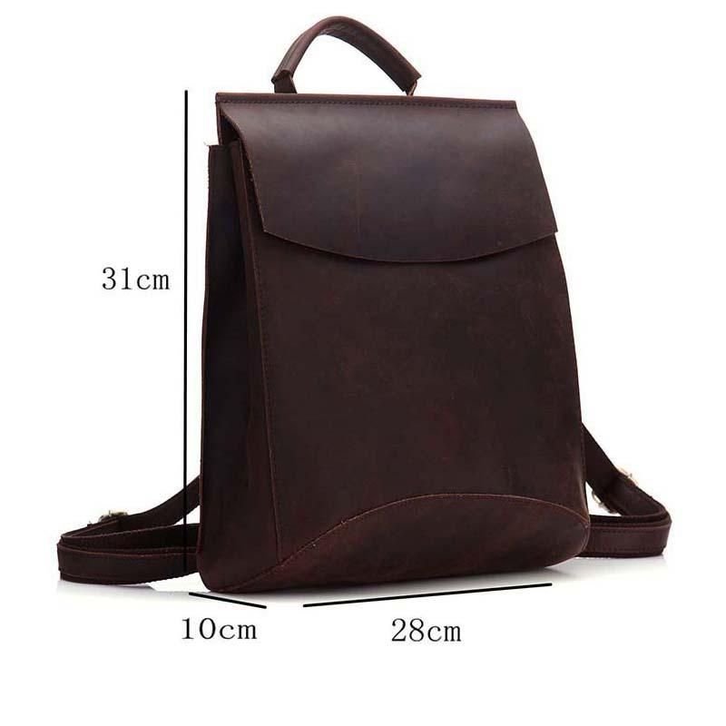 The Gyda Backpack | Vintage Leather Travel Backpack - DelightsDownSouth