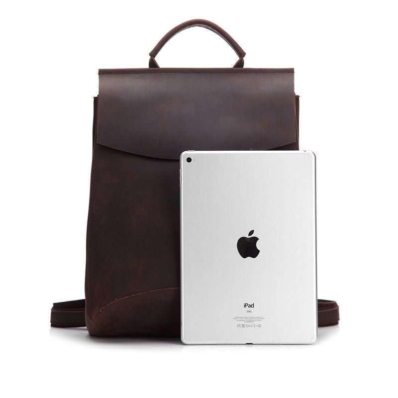 The Gyda Backpack | Vintage Leather Travel Backpack - DelightsDownSouth