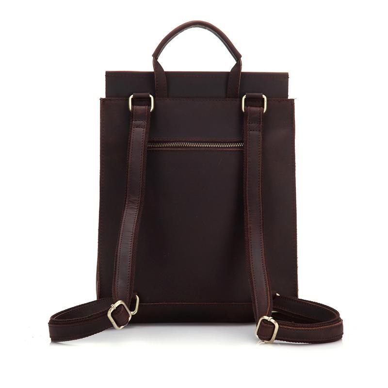 The Gyda Backpack | Vintage Leather Travel Backpack - DelightsDownSouth
