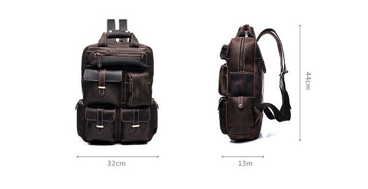 The Shelby Backpack | Handmade Genuine Leather Backpack - DelightsDownSouth