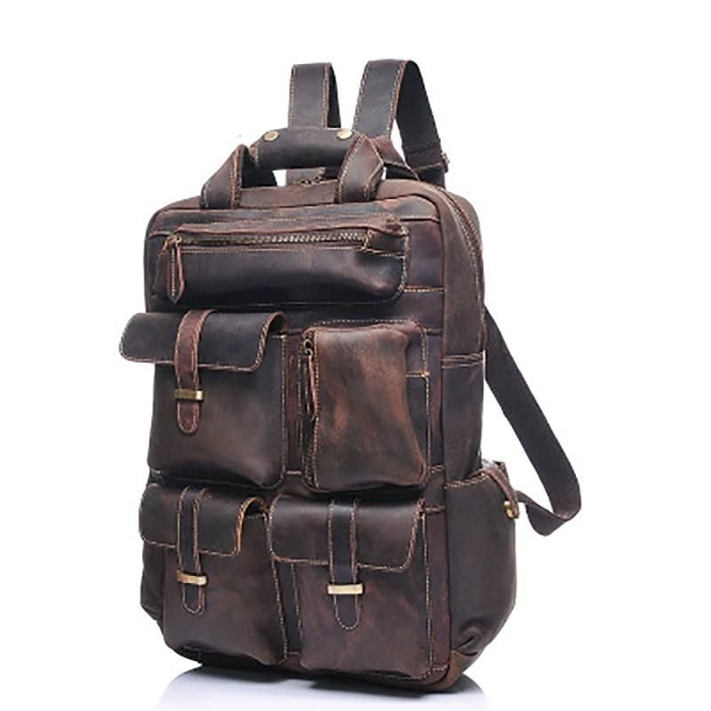The Shelby Backpack | Handmade Genuine Leather Backpack - DelightsDownSouth