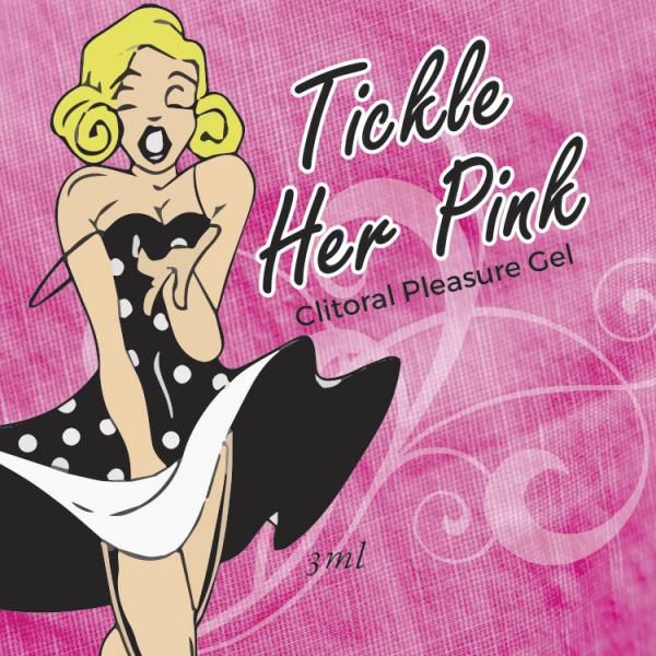 Tickle Her Pink Clitoral Pleasure Gel Foil .10oz Pack - DelightsDownSouth
