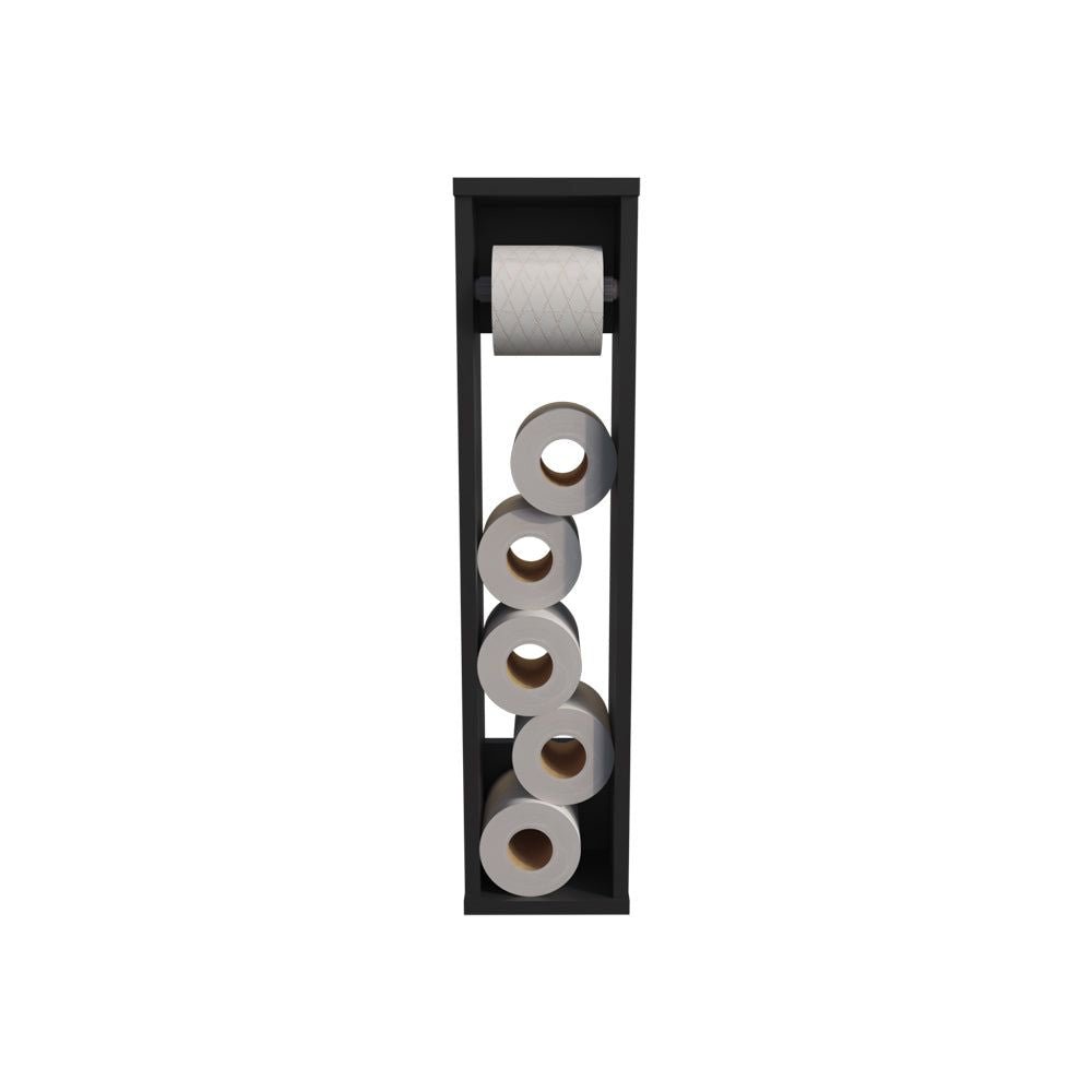 Toliet Paper Holder Magna, Bathroom, Black - DelightsDownSouth