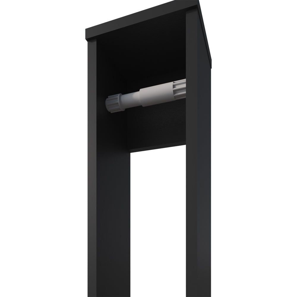 Toliet Paper Holder Magna, Bathroom, Black - DelightsDownSouth