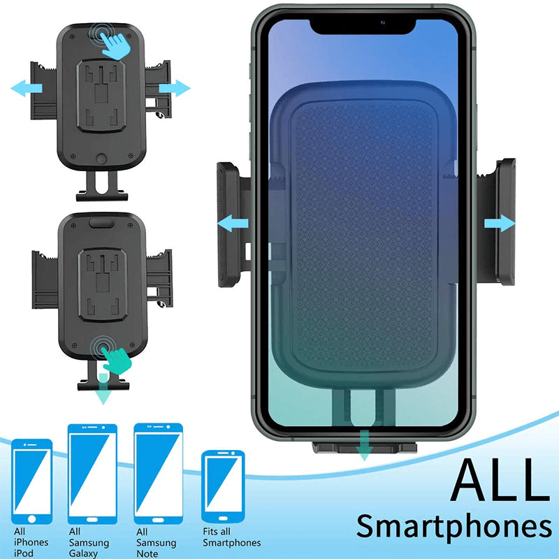 Universal 360° Adjustable Car Mount Cup Stand Cradle Holder For Cell Phone USA - DelightsDownSouth