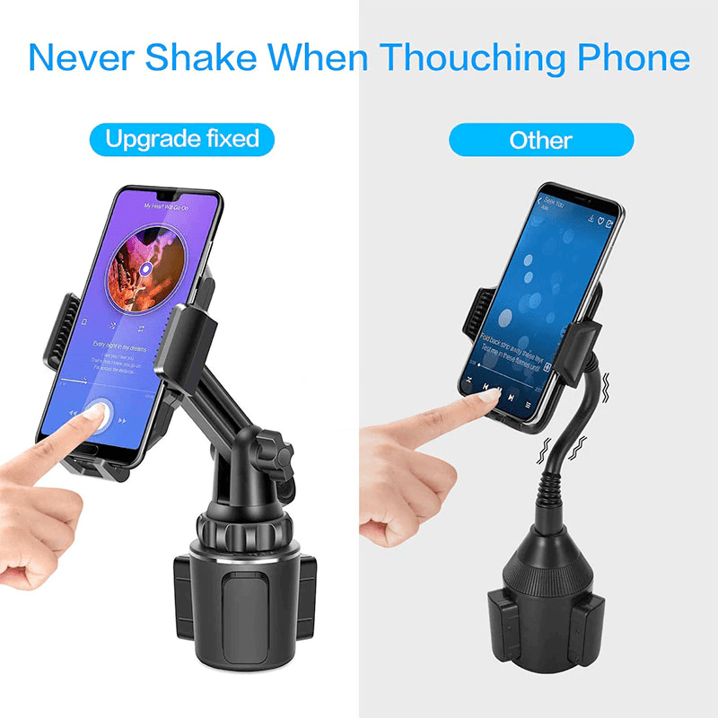 Universal 360° Adjustable Car Mount Cup Stand Cradle Holder For Cell Phone USA - DelightsDownSouth