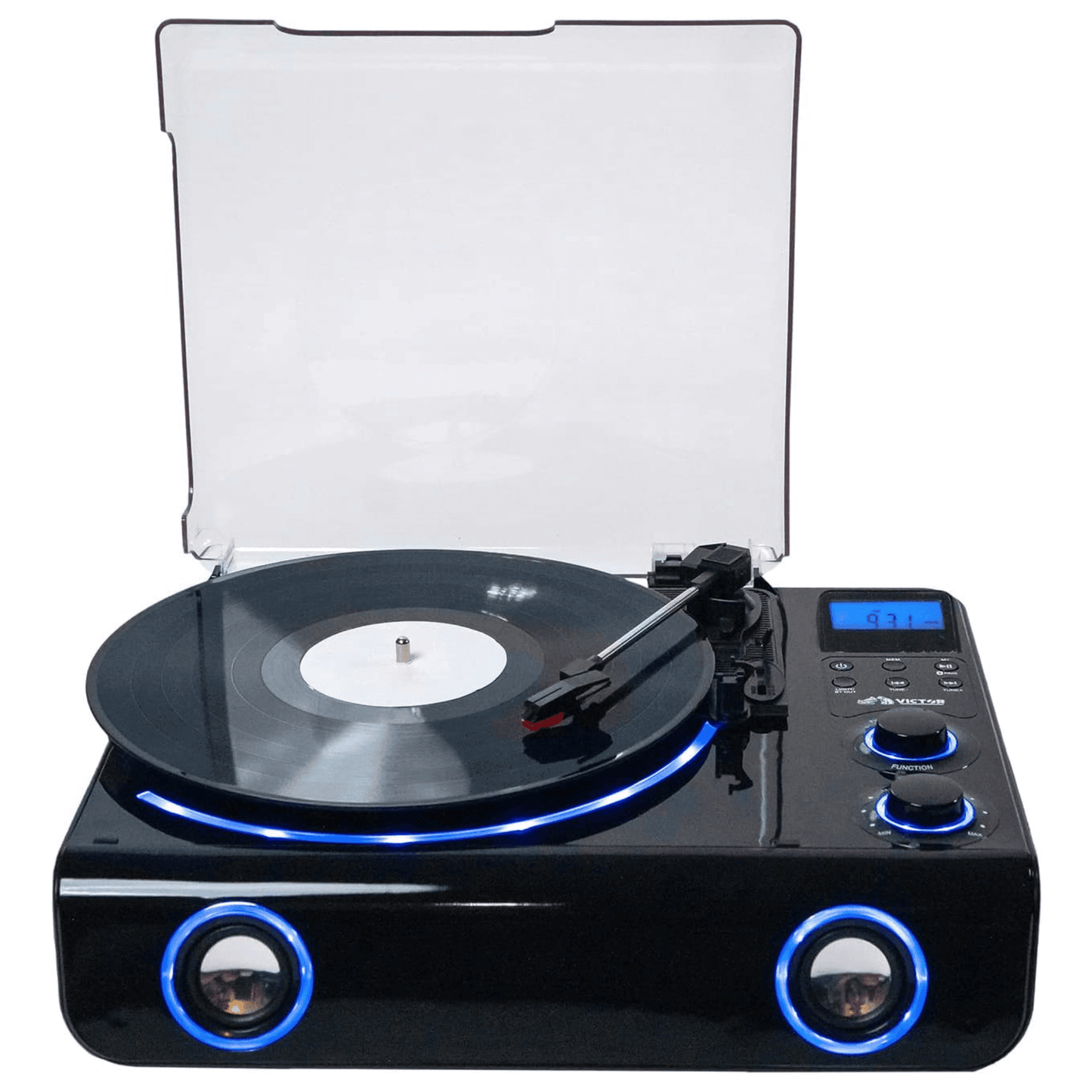 Victor Beacon Hybrid 5 - in - 1 Turntable System with Bluetooth & FM Radio - DelightsDownSouth