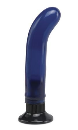 Waterproof G - Spot Wallbanger Blue Vibrator - DelightsDownSouth