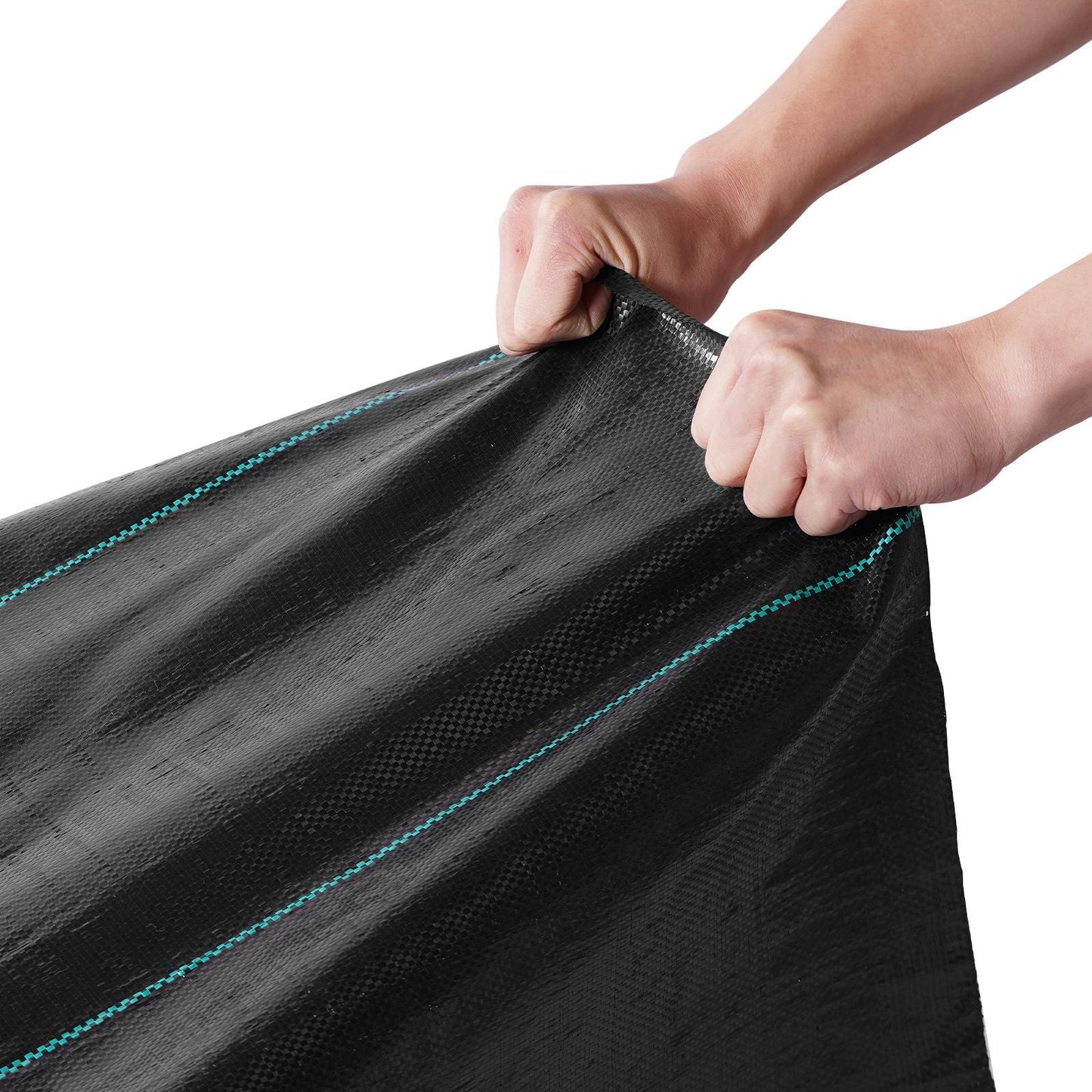 Weed Barrier Landscape Fabric, 3*300FT Heavy Duty Garden Weed Fabric, Woven PP Weed Control Fabric, Driveway Fabric, Geotextile Fabric for Landscaping, Ground Cover, Weed Blocker Weed Mat, Black - DelightsDownSouth