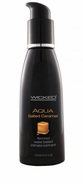 Wicked Aqua Salted Caramel Lube 4oz - DelightsDownSouth
