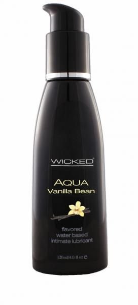 Wicked Aqua Vanilla Bean Lube 4oz - DelightsDownSouth