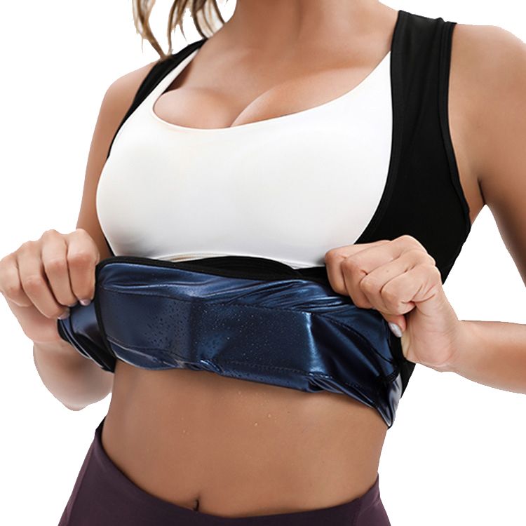 Womens Sauna Sweat Suit Weight Loss Waist Trainer Shirt - DelightsDownSouth