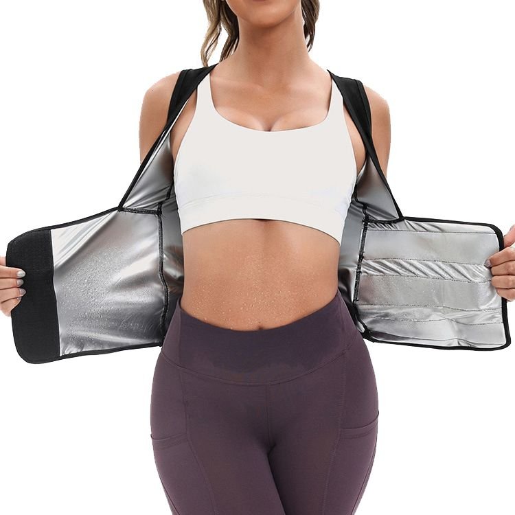 Womens Sauna Sweat Suit Weight Loss Waist Trainer Shirt - DelightsDownSouth