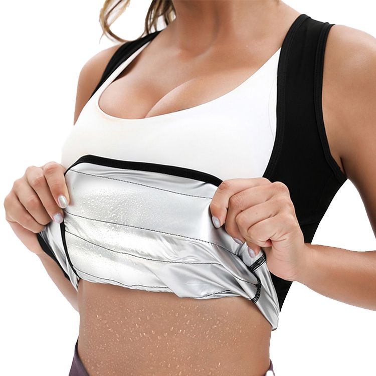 Womens Sauna Sweat Suit Weight Loss Waist Trainer Shirt - DelightsDownSouth