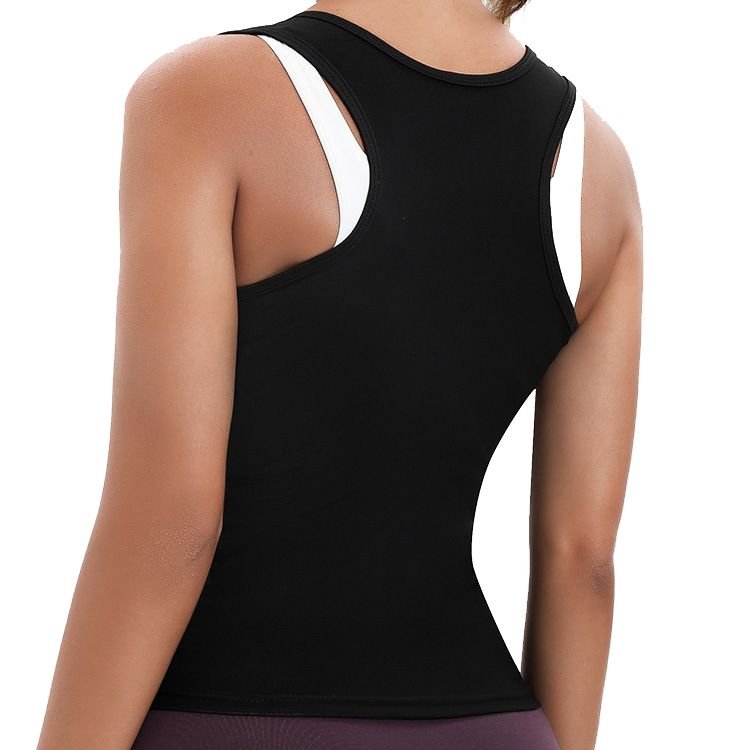 Womens Sauna Sweat Suit Weight Loss Waist Trainer Shirt - DelightsDownSouth