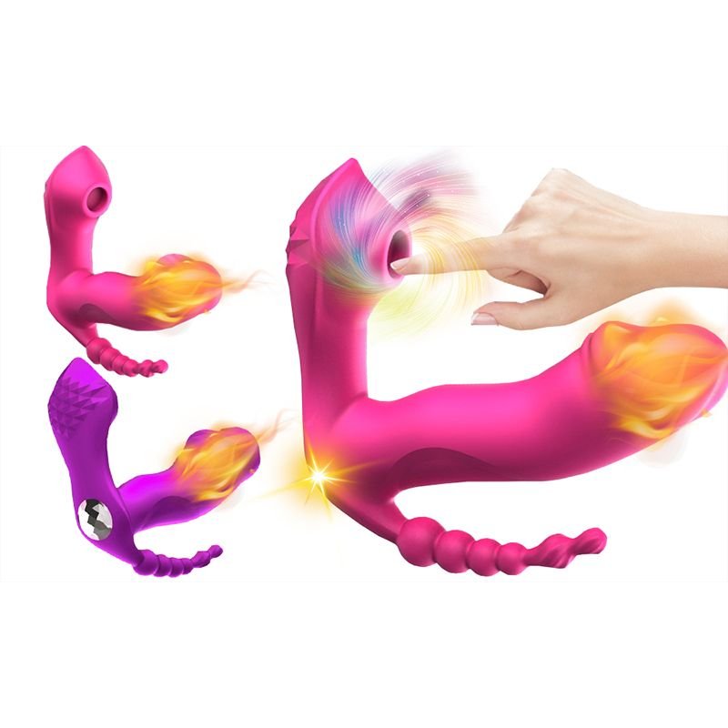 Wonderful 3 in 1 G spot Clit Stimulating Vibrator & 14 Speeds - DelightsDownSouth
