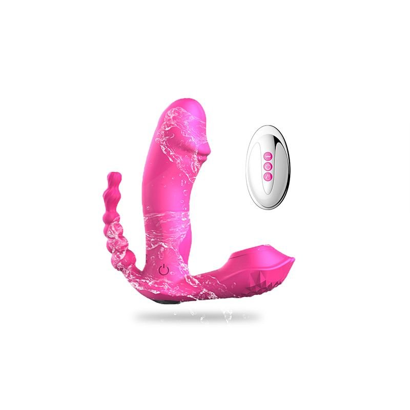Wonderful 3 in 1 G spot Clit Stimulating Vibrator & 14 Speeds - DelightsDownSouth