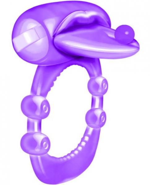 Xtreme Vibe Pierced Tounge Purple Ring - DelightsDownSouth