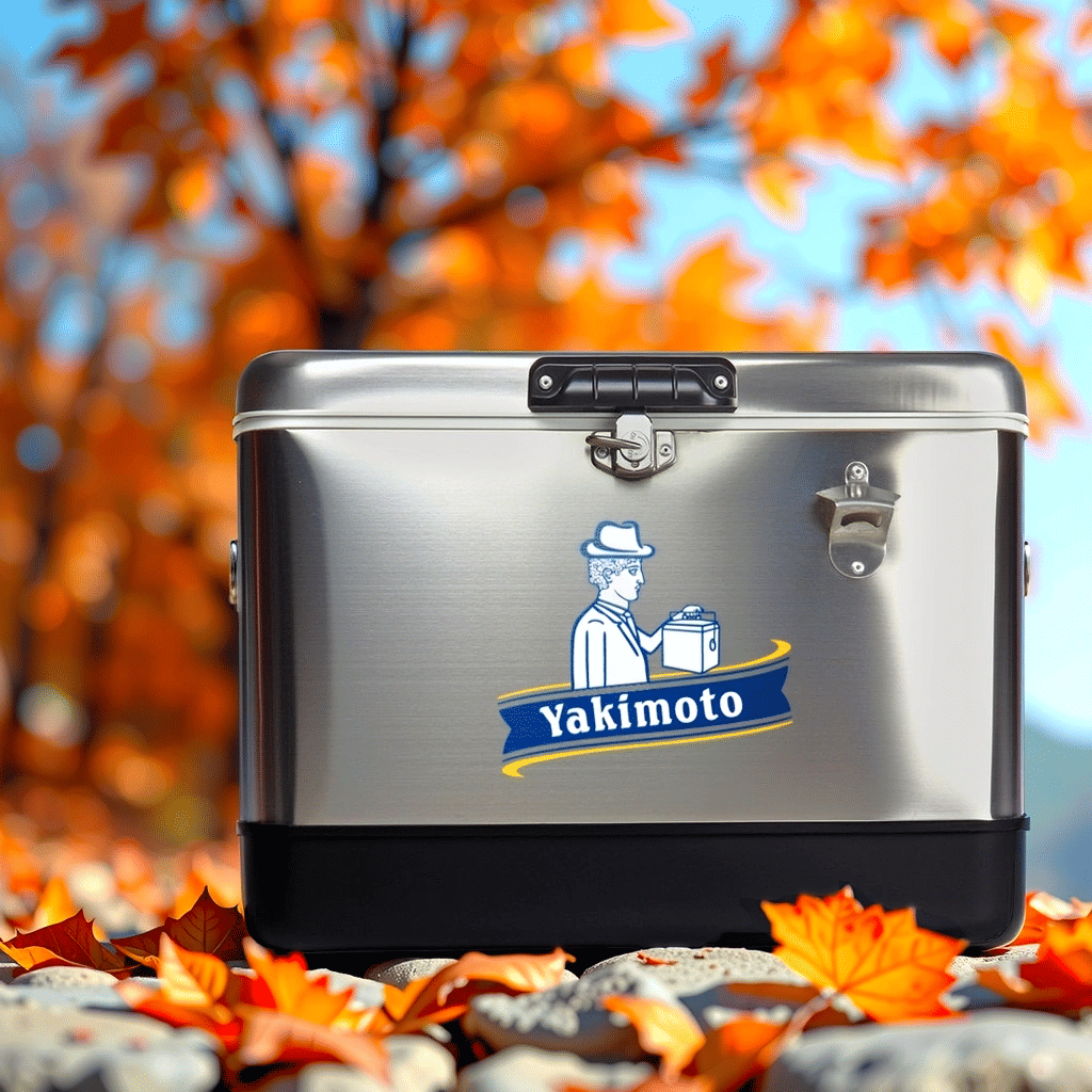 Yakimoto Ice Chest Beverage Beer Cooler Box With Bottle Opener, 51L/54Qt Stainless Steel Portable Insulated Ice Bucket, Sturdy And Leak - proof, For Camping, Beach, Picnic, RV, BBQ, Picnic, Fishing - DelightsDownSouth
