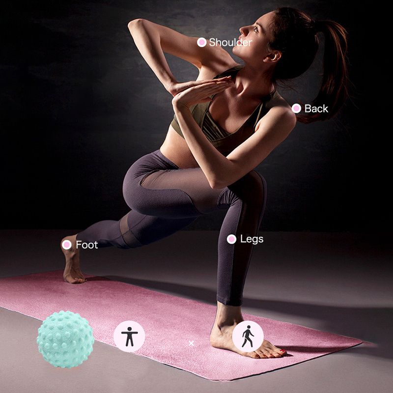 Yoga Body Massager Ball, Manual Yoga Massager Ball For All Over Body Trigger Point Care, Muscle Relaxation - DelightsDownSouth